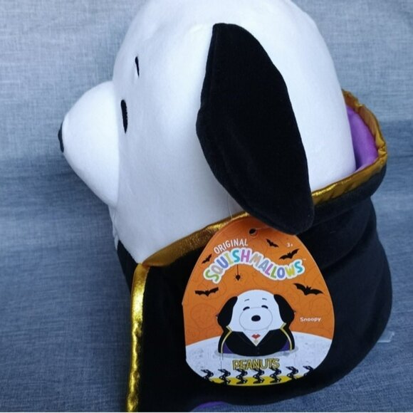 Vampire Snoopy Squishmallow - Black and White - Picture 2 of 4